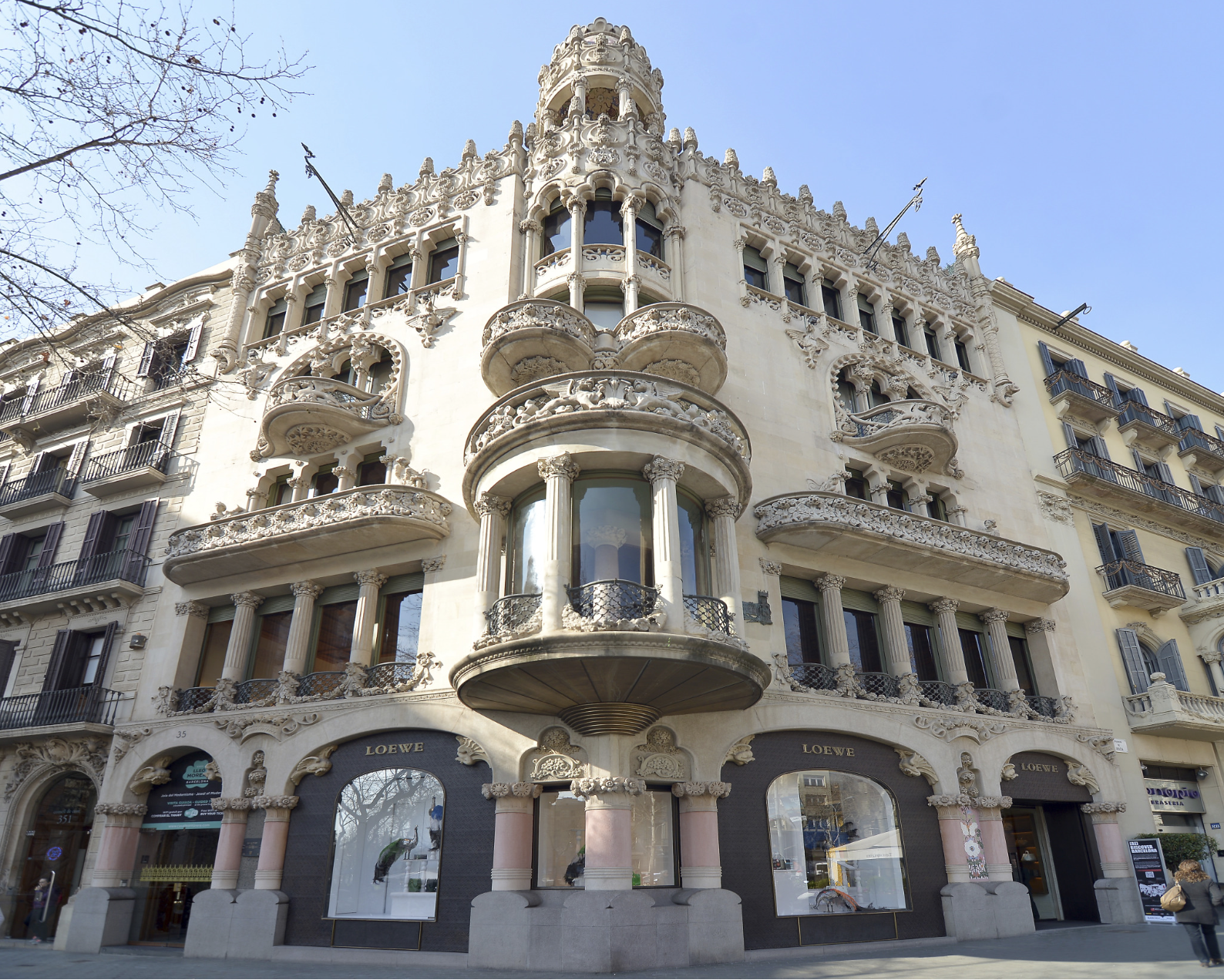 Trabajar en un edificio histórico de Barcelona