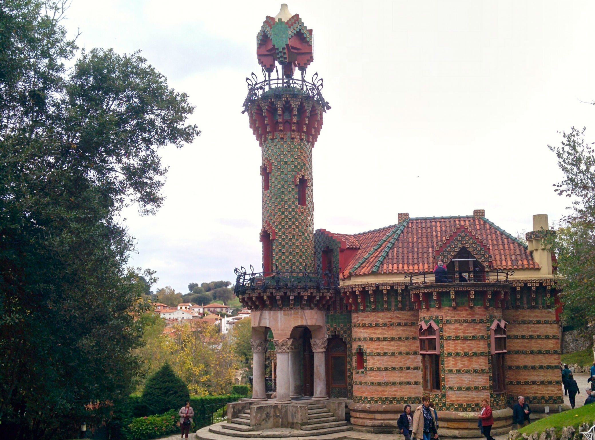 El Capricho de Gaudí, en la ciudad cántabra de Comillas