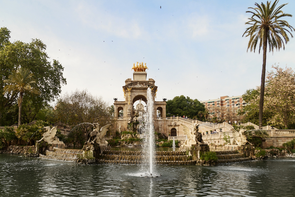 Parques de Barcelona. Parque de la Ciutadella