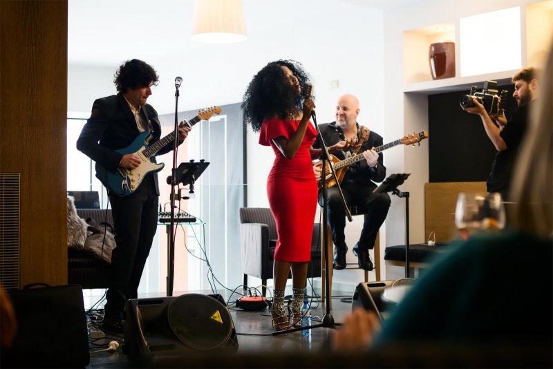 The Teasers Blues Band, el pasado 30 de abril en el Hotel Jazz